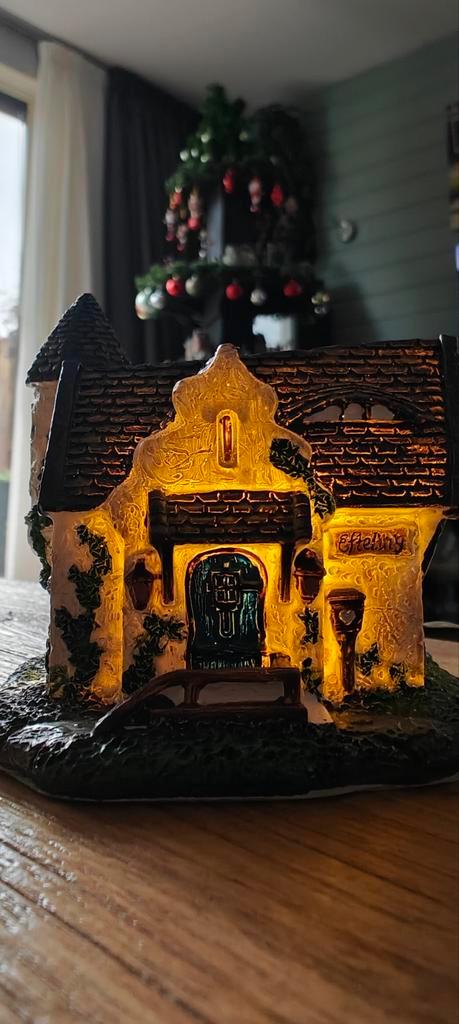 Efteling Hans en Grietje Kersthuisje Verlicht (kruidvat), Diversen, Kerst, Ophalen of Verzenden