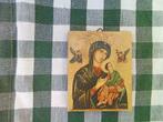1 icoon ikoon maria madonna met kindje ongeveer 10,5 / 8,5, Ophalen of Verzenden
