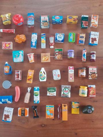 Supermarkt mini's boodschappen 50 stks kinderkeuken mini  beschikbaar voor biedingen