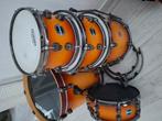 D Drum birch 4 delig set + Drumkruk dubbelbenig met spindel, Muziek en Instrumenten, Drumstellen en Slagwerk, Ophalen, Zo goed als nieuw
