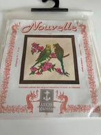 Nieuw Nouvelle Borduurpakket Parkieten - Compleet, Hobby en Vrije tijd, Borduren en Borduurmachines, Ophalen of Verzenden, Nieuw