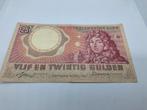 25 Gulden 1955 Huygens Biljet, Postzegels en Munten, Bankbiljetten | Nederland, Ophalen of Verzenden, 25 gulden, Los biljet