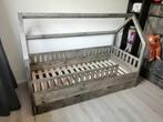 Nieuw stevig kinderbed steigerhout, Lattenbodem, 85 tot 100 cm, Nieuw, Ophalen of Verzenden