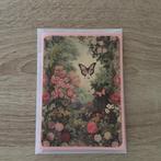 Kaart met bloemen met envelop, Ophalen of Verzenden, Zo goed als nieuw, Natuur, Pons of Mal