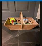 Brocante oude houten plukbak, Ophalen of Verzenden