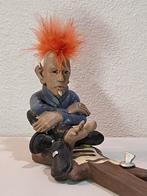 David Ent beeldje, wierook stok houder., Ophalen of Verzenden, Zo goed als nieuw, Mens