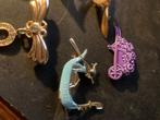 5 antieke vintage speldjes, Antiek en Kunst, Curiosa en Brocante, Ophalen of Verzenden