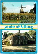 Ansichtkaart Balkbrug, molen, boerderij, Ophalen of Verzenden, 1980 tot heden, Gelopen, Overijssel