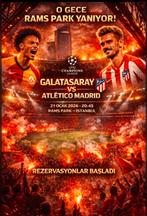 Galatasaray Atletico Madrid, Eén persoon