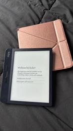 Kobo Libra h20 zwart incl roze sleepcover, Computers en Software, E-readers, Ophalen of Verzenden, Zo goed als nieuw