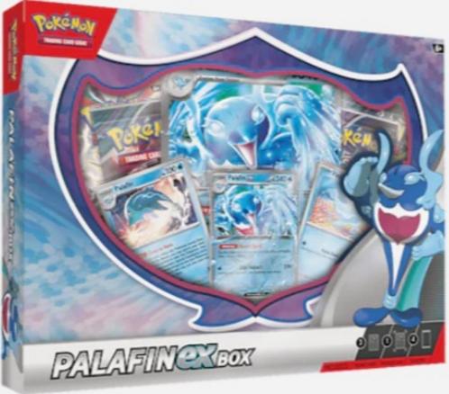 Pokémon Premium Collection Box - Palafin EX – Slechts €34,95, Hobby en Vrije tijd, Verzamelkaartspellen | Pokémon, Nieuw, Booster