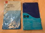 NIEUW Rekbare boekenkaft blauw en licht blauw  - 2 stuks, Diversen, Ophalen of Verzenden, Zo goed als nieuw
