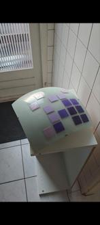 Mooie plafondlamp, Gebruikt, Ophalen of Verzenden, Glas, Minder dan 100 cm