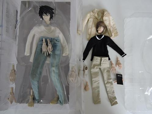 Medicom RAH L.Lawiet Light Yagami death note parts 1/6, Verzamelen, Film en Tv, Gebruikt, Film, Actiefiguur of Pop, Ophalen of Verzenden