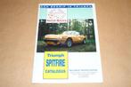 Triumph Spitfire Catalogus - Nico Baas, Auto diversen, Handleidingen en Instructieboekjes, Ophalen of Verzenden