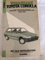 Vraagbaak Toyota Corolla benzine en diesel  1983 -1987, Boeken, Auto's | Boeken, Gelezen, Ophalen of Verzenden, Toyota
