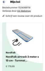 Airtrack 2x gebruikt dus echt als nieuw! Mag weg voor 90, Sport en Fitness, Turnen, Kindermaat 122 t/m 140, Ophalen of Verzenden