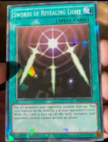 Yu-Gi-Oh! Swords of Revealing Light BP03 1st Edition ! beschikbaar voor biedingen