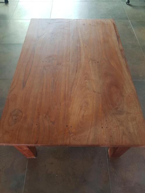 Salontafel teakhout 120x80, Huis en Inrichting, Tafels | Salontafels, Zo goed als nieuw, Minder dan 50 cm, 50 tot 100 cm, 100 tot 150 cm