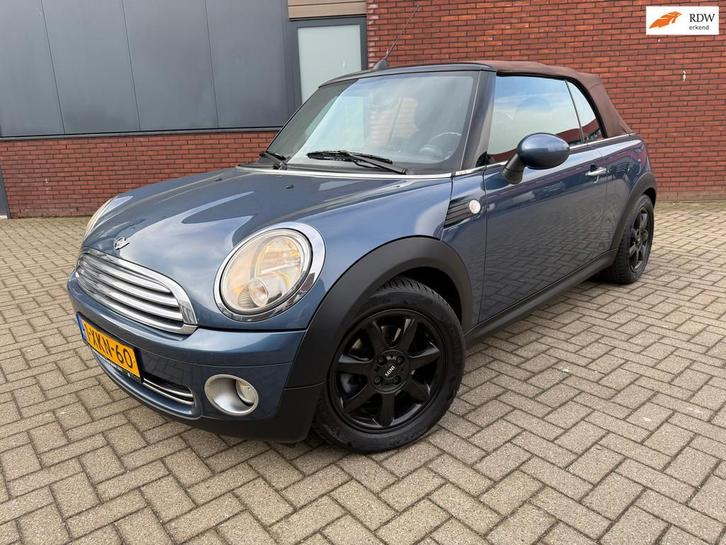 Mini Mini Cabrio 1.6 Cooper 2009/ZEER MOOI/COMPLEET OMDERHOU, Auto's, Mini, Bedrijf, Te koop, Cabrio, ABS, Airbags, Boordcomputer