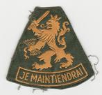 Embleem Nederlandse Leeuw, Je Maintiendrai,, Verzamelen, Embleem of Badge, Nederland, Landmacht, Verzenden