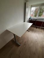 IKEA Galant Bureau - Wit - Goede Staat, Huis en Inrichting, Ophalen, In hoogte verstelbaar, Gebruikt, Bureau