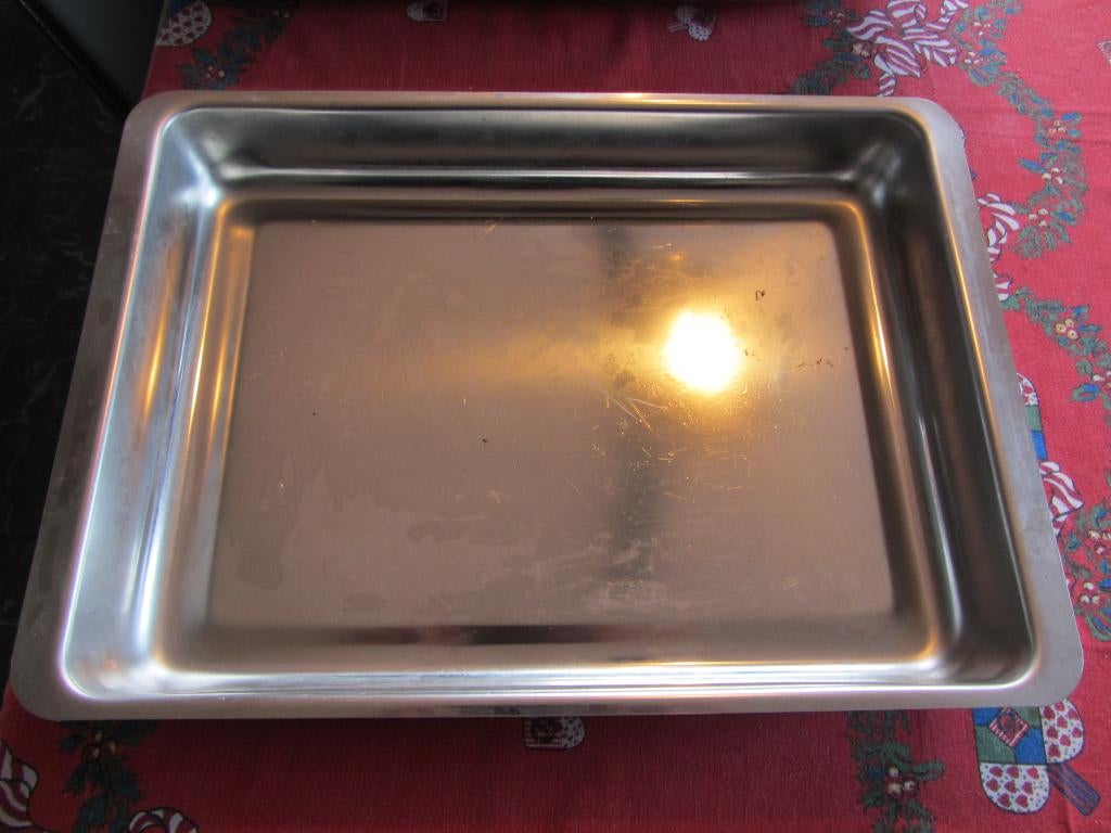 Mooie rvs ovenschotel., Ophalen of Verzenden, Gebruikt