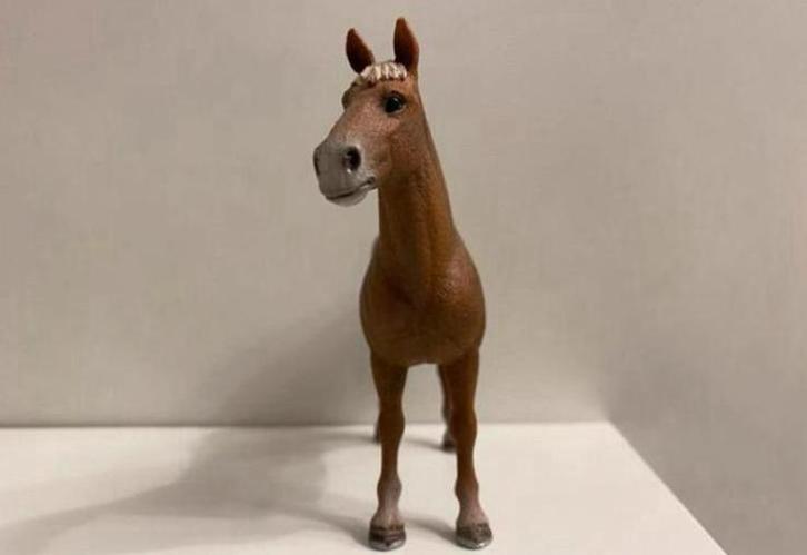 Schleich Morgan Bruine Hengst ~ 13869, Verzamelen, Dierenverzamelingen, Beeldje of Figuurtje, Paard, Ophalen of Verzenden