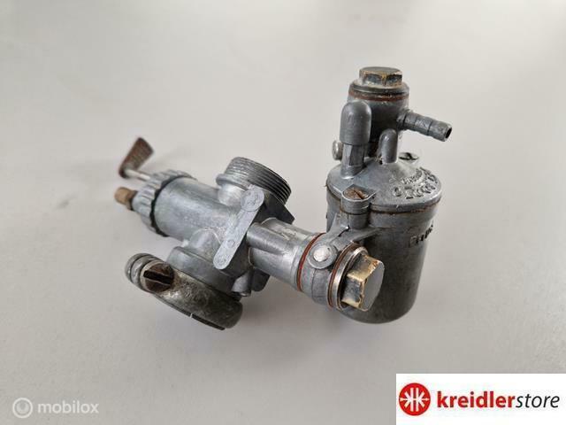 Dellorto UA16S valstroom carburateur met verstelbare vlotter, Fietsen en Brommers, Brommeronderdelen | Oldtimers, Gebruikt, Ophalen of Verzenden