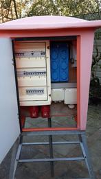 63A Bouwmeterkast bouwkast bouw stroom kast meterkast, Ophalen, Gebruikt