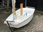 Optimist Zeilboot met Handkar, Watersport en Boten, Open zeilboten, Geen motor, Polyester, Minder dan 3 meter, Zo goed als nieuw