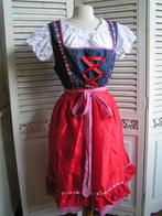 dirndl jurk schort en blouse maat 48 nr EE 478, Kleding | Dames, Carnavalskleding en Feestkleding, Carnaval, Verzenden, Maat 46/48 (XL) of groter
