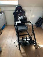 Simrace stoel GT Omega art cockpit + Thrustmaster T300 RS GT, Ophalen, Gebruikt