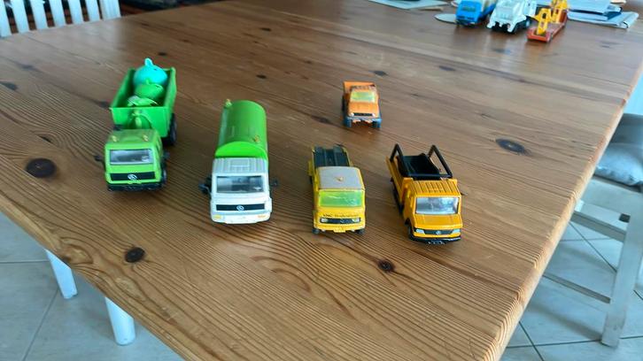 Diverse vrachtwagens Siku, Hobby en Vrije tijd, Modelauto's | 1:50, Gebruikt, Bus of Vrachtwagen, SIKU, Ophalen of Verzenden