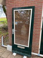 Hardhouten buitendeur, Ophalen, Gebruikt, 80 tot 100 cm, Minder dan 200 cm