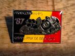 Francorchamps 87 1987 Grand Prix België pin formule 1 auto, Verzamelen, Speldjes, Pins en Buttons, Verzenden, Gebruikt, Sport