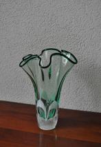 Vintage Adam Jablonski Glass Vase Vaas Kristal 21 cm, Ophalen