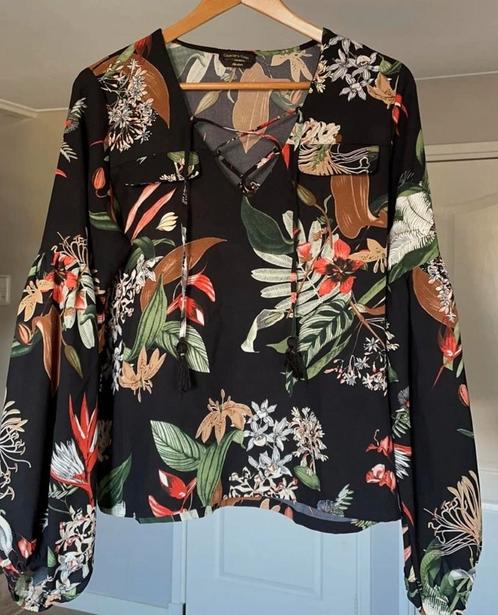 Colourful Rebel Blouse Maat 38, Kleding | Dames, Blouses en Tunieken, Zo goed als nieuw, Maat 38/40 (M), Zwart, Verzenden