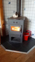 Hout cv kachel houtkachel, Huis en Inrichting, Kachels, Ophalen of Verzenden, Zo goed als nieuw, Hout, Houtkachel