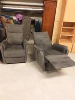 relax stoelen 2x, Huis en Inrichting, Fauteuils, Ophalen, Gebruikt, Minder dan 75 cm, Stof