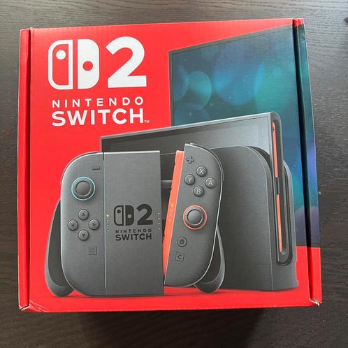 Nintendo Switch 2, Spelcomputers en Games, Spelcomputers | Nintendo Switch, Nieuw, Switch Original, Met 2 controllers, Ophalen of Verzenden