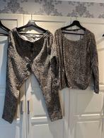 Norah Luipaard Pak Maat L xl, Ophalen of Verzenden, Zo goed als nieuw, Maat 42/44 (L), Bruin