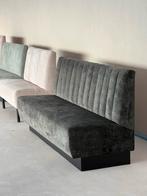 Moderne Eetkamerbank 185 cm - Showroommodel, Ophalen, Tweepersoons, Zo goed als nieuw, Rechte bank