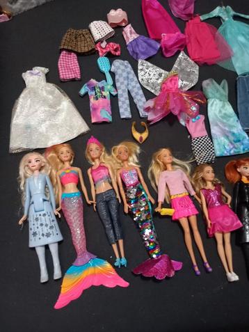 Barbies met accessoires 