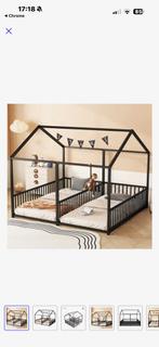 Grond bed tweeling, Ophalen, Zo goed als nieuw, Tweepersoons, Stapelbed