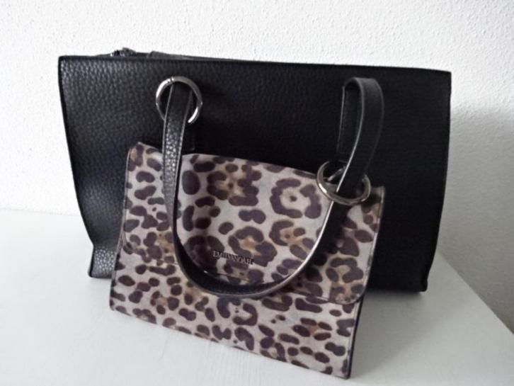 SUPERMOOIE handtas met supermooie details / Emily & Noah, Sieraden, Tassen en Uiterlijk, Tassen | Damestassen, Zo goed als nieuw