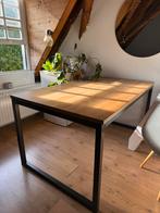 Industriële tafel, Huis en Inrichting, Ophalen, Gebruikt, 50 tot 100 cm, 150 tot 200 cm