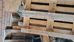 3 gebruikte pallets. Gratis afhalen, Ophalen, Gebruikt, Pallet, Minder dan 200 cm
