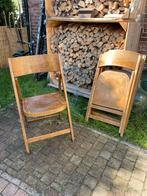 Klapstoelen vintage, Ophalen of Verzenden, Zo goed als nieuw