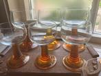 Set Vintage France Amber glas, Antiek en Kunst, Antiek | Glas en Kristal, Ophalen